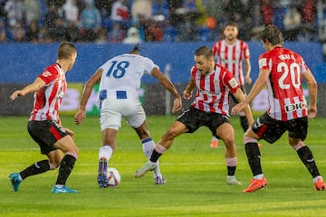 Ante el Athletic se vio el partido más completo de Haller. 