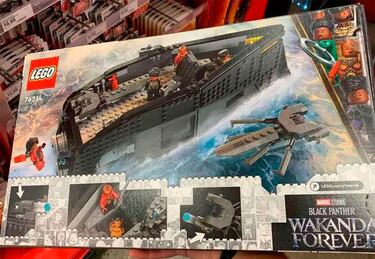 Filtrada la nueva identidad de Black Panther y una escena de acción de Wakanda Forever por LEGO