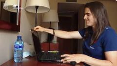 Andrea Pereira, del césped al examen de derecho mercantil