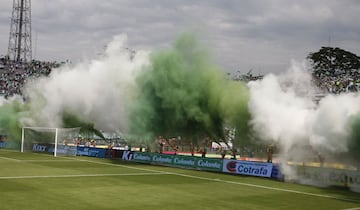 Los goles de Nacional fueron marcados por Pablo Cepellini y Yerson Candelo. Por el DIM anotaron Germán Cano y Elvis Perlaza.