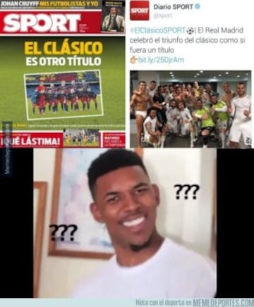 Barcelona vs Real Madrid: los mejores memes de 'El Clásico'