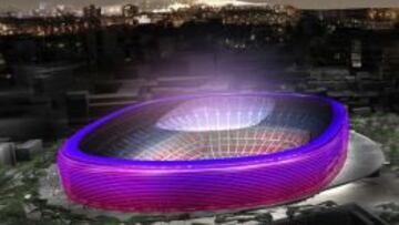 Imagen virtual del Camp Nou tras su remodelaci&oacute;n.