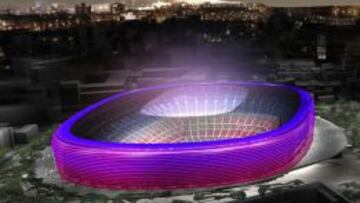 Imagen virtual del Camp Nou tras su remodelación.