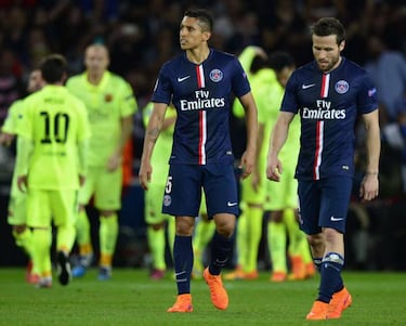 El PSG en la Champions: 5 años seguidos tropezando
