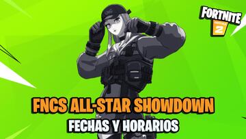 FNCS All-Star Showdown de Fortnite: fechas, horarios, y drops de Twitch