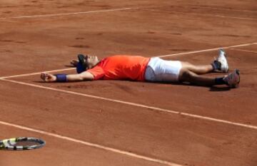 Tras 4 horas de partido, Christian Garín se impone a Duilio Beretta, por parciales de 4-6, 6-7(3), 6-1, 7-6(1) y 10-8.