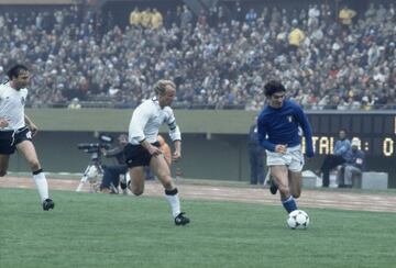 En 1978 fue llamado por la selección italiana para disputar el Mundial de Argentina. Los 'Azurri' cayeron en semifinales ante Brasil .