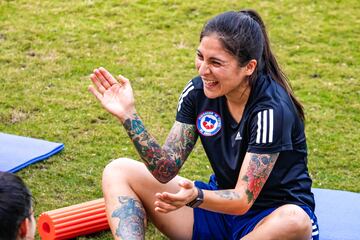 La Roja Femenina tuvo su última práctica ante de enfrentar Ecuador por la tercera jornada del Grupo A en la Copa América Femenina.