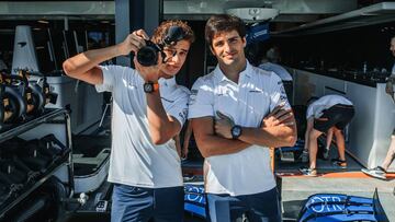 Norris y Sainz en Australia.