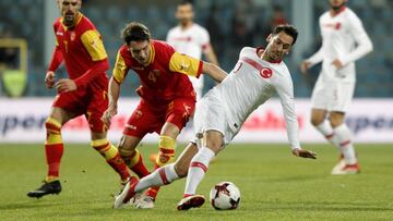 Vukcevic, con Montenegro.