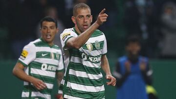 Slimani da la victoria al Sporting de Portugal frente al Arouca