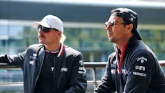 Checo Pérez asume su primer lío con Bottas: “Fue mi culpa”