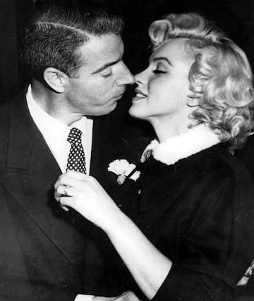Joe DiMaggio y Marilyn Monroe. Foto: Wikipedia