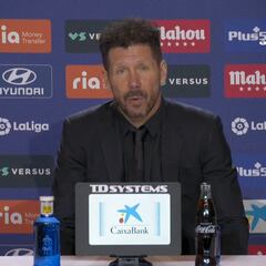 Simeone: "Necesitábamos volver a la victoria, sobre todo en casa"