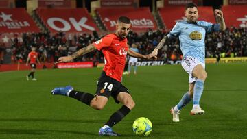 10/12/21 PARTIDO PRIMERA DIVISION RCD MALLORCA - CELTA VIGO DANI RODRIGUEZ