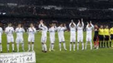 Real Madrid y Atleti, en el último derbi.