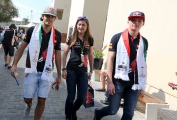Carlos Sainz y Max Verstappen.