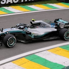 Doblete de Mercedes con Vettel a menos de una décima