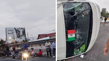 Más de 15 personas resultaron heridas y una falleció este 24 de agosto, tras trágico accidente en la autopista México-Pachuca.