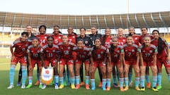 Selección Colombia Femenina Sub 17 en el Mundial de India