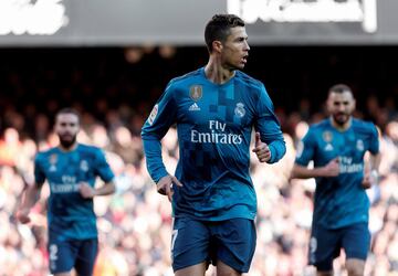 Cristiano Ronaldo celebra el 0-1.