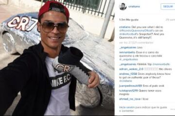 Cristiano 'O Rei' de Instagram