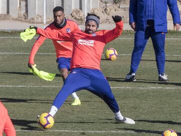 Thomas Lemar y Diego Costa. 
 