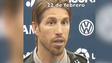 La incoherencia de Ramos sobre los árbitros de febrero a hoy