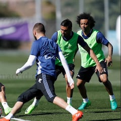 Cristiano regresa al grupo y será titular contra el Athletic