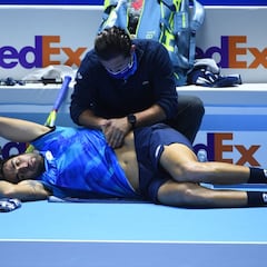 Palo para Italia por la retirada de Berrettini ante Zverev