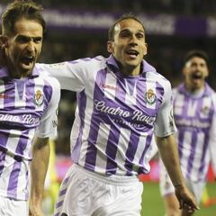 Míchel marca un golazo, da aire al Valladolid y hunde al Girona