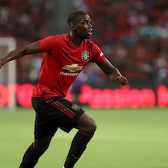 Pogba jugó 30 minutos después de no entrenarse con el United