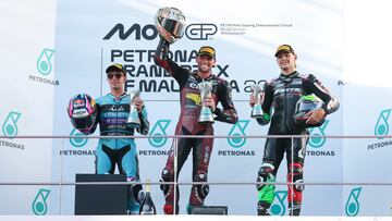 Así queda David Alonso en el Mundial de Moto2 tras los resultados del GP de Malasia