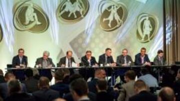 Reuni&oacute;n de la FIBA con los clubes de baloncesto por la Champions League.