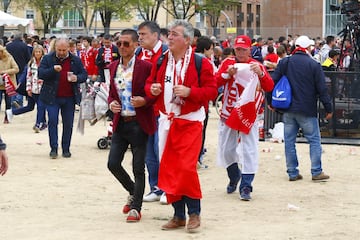 El ambiente previo de la final de Copa en las Fan Zones