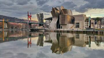 El Museo Guggenheim de Bilbao.