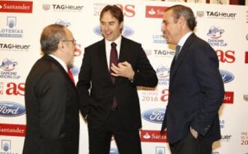 Alfredo Relaño, Julen Lopetegui y Manuel Mirat. 