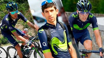 Jorge Arcas, Antonio Pedrero y Nelson Oliveira seguirán vistiendo el maillot de Movistar.
