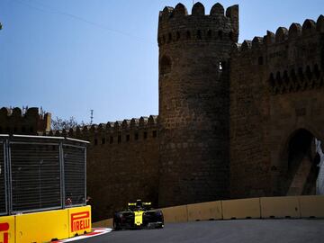 Primer d&iacute;a de pruebas del GP de Azerbaiy&aacute;n de la Formula 1. 