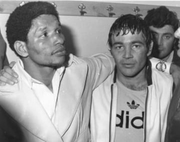 18 de diciembre de 1977. Recinto Ferial de Ganado de Torrelavega. Santander, Madrid. Celio "Uco" Lastra vence a Rafael Ortega por veredicto unánime en los puntos y se proclama campeón del mundo de los pesos plumas versión WBA.