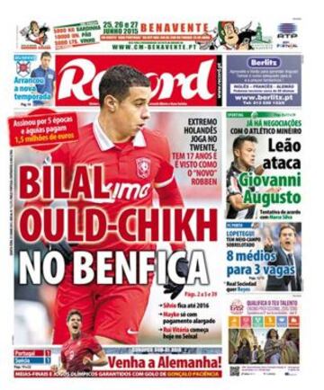 Portadas de la prensa deportiva