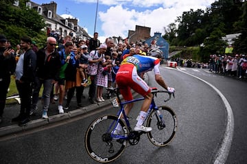El ciclista francés Jeremy Cabot.