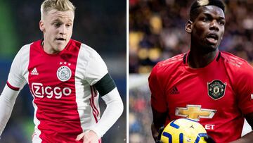 Van de Beek vuelve a poner a Pogba en la órbita del Madrid