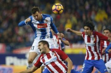 Leo Baptistao, Koke y Tiago.