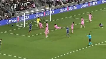 Falcón debutó en Inter Miami y dejó su sello con esto: ¡milagroso!