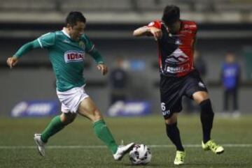 Tello regresó a Chile en 2015 para defender a Audax en el Apertura.