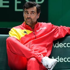 Bruguera ganó como jugador en el primer España-Canadá