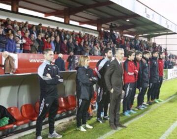 Partido Mirandés-Bilbao Athletic.