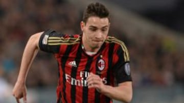 De Sciglio, en un partido del Calcio.