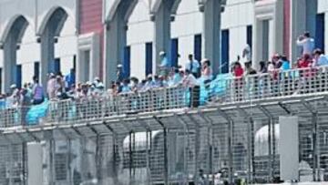 <b>OTRO PASEO PARA EL BRITÁNICO DE BRAWN. </b>Button adelantó a Vettel en la primera vuelta de la carrera y, desde ese instante, ya no tuvo rival en el trazado turco.